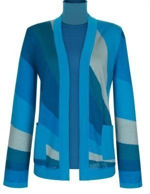 Intarsia Cardigan Rays Helena v2
