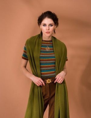 Stripes knitted top