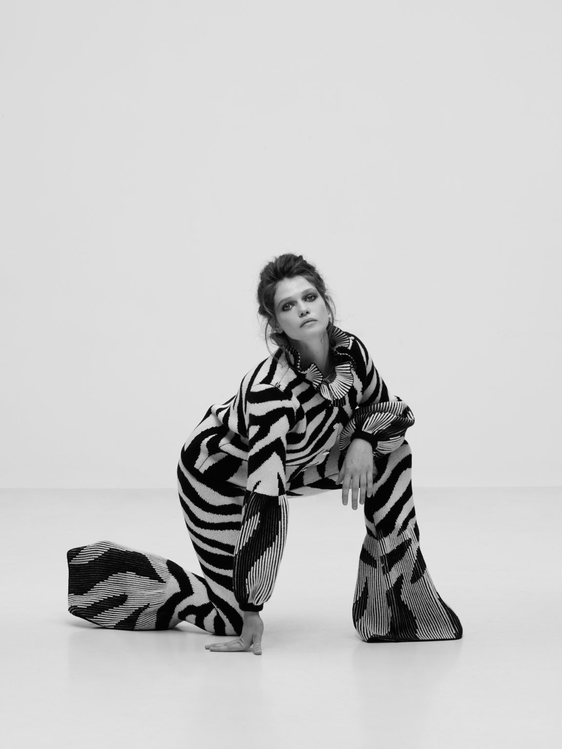 zebra trousers