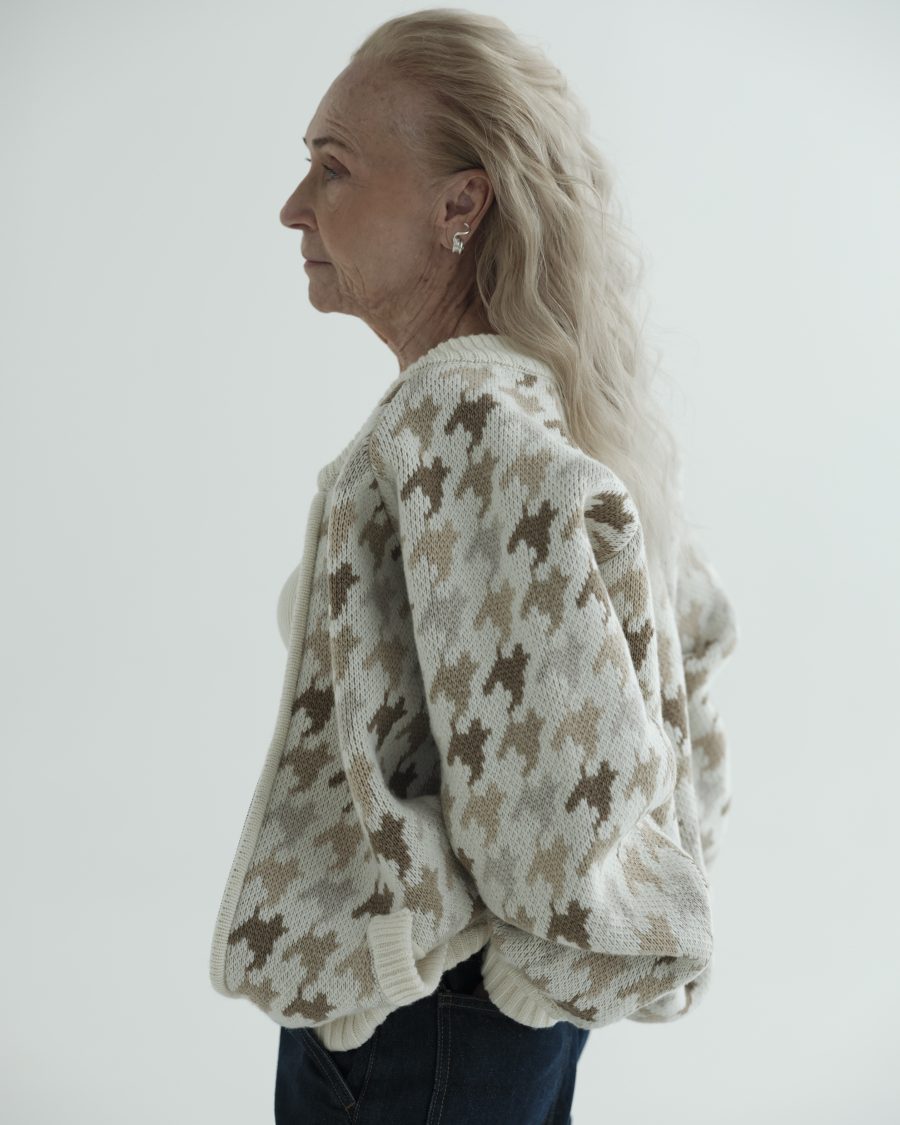 GENERATION LOVE LOGAN HOUNDSTOOTH BOMBER