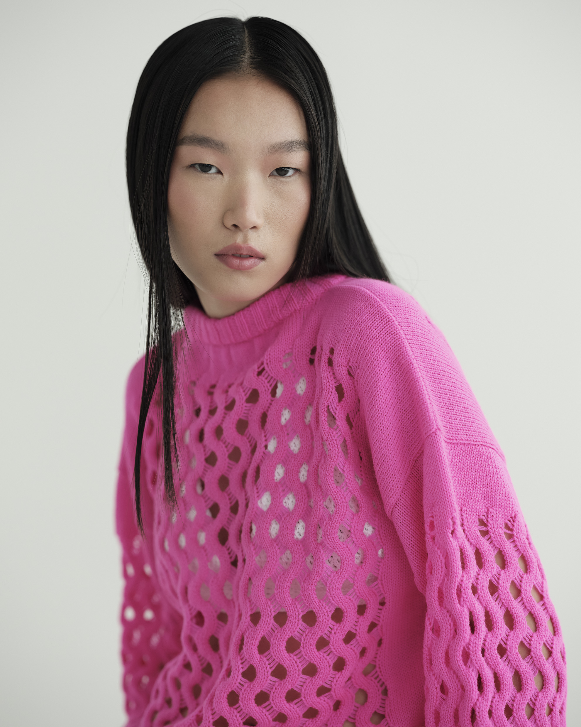 Knitted DNA Sweater - AmiAmalia Luxury Knitwear