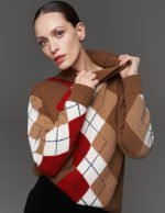 Argyle turtleneck sweater best sale