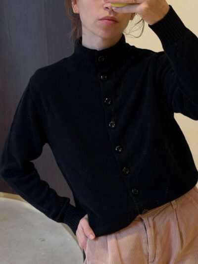 Cardigan "Elena", Negru